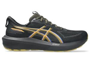ASICS 亞瑟士  GT-1000 14 GTX 男鞋 慢跑鞋 黑/藍/金 [1011C078-001]