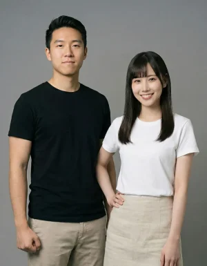 雙人 T 素色T恤